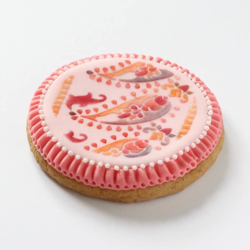 Paisley Circle Cupcake and Cookie Stencil (LC213) Lindy's SKU1894657261