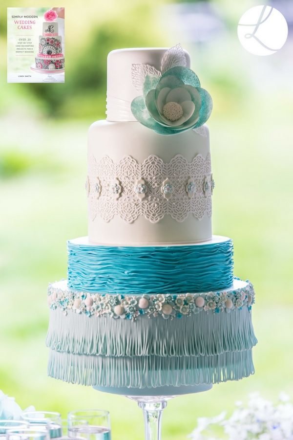 'Simply Modern Wedding Cakes' book by Lindy Smith
