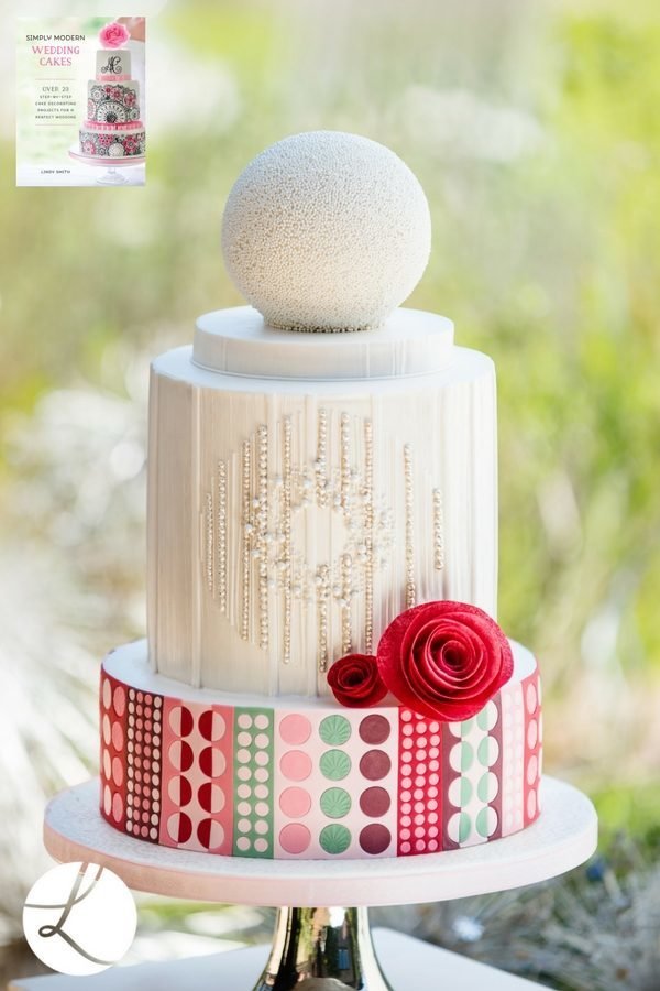 'Simply Modern Wedding Cakes' book by Lindy Smith