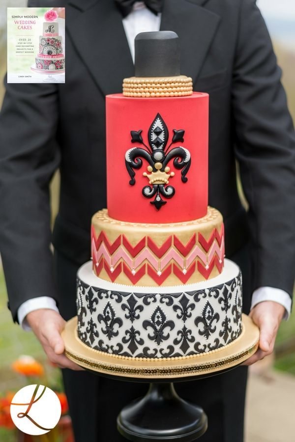 'Simply Modern Wedding Cakes' book by Lindy Smith