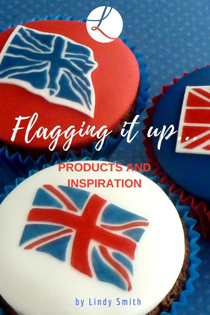 Union Jack Flag Stencils - Cupcake Sized (LC114) - Lindy's