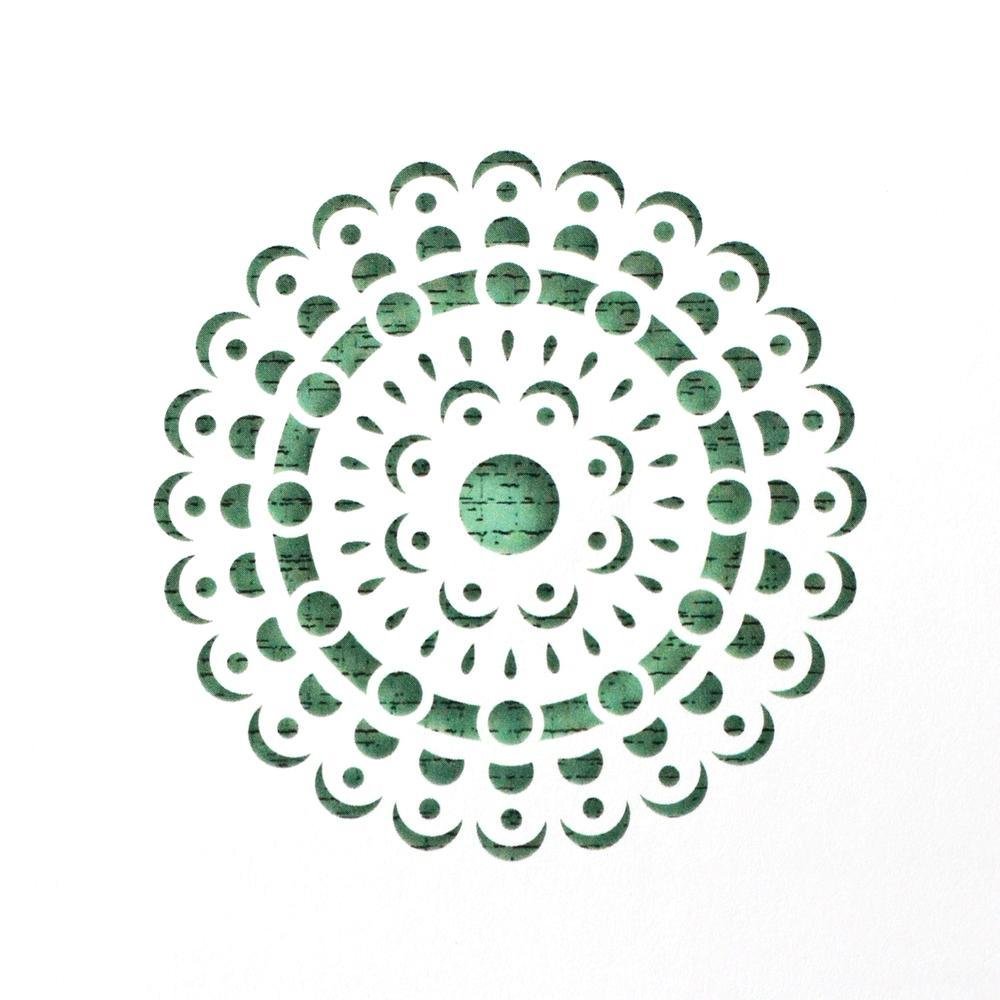 Mandala Cake Stencil #3 - CM060 00026
