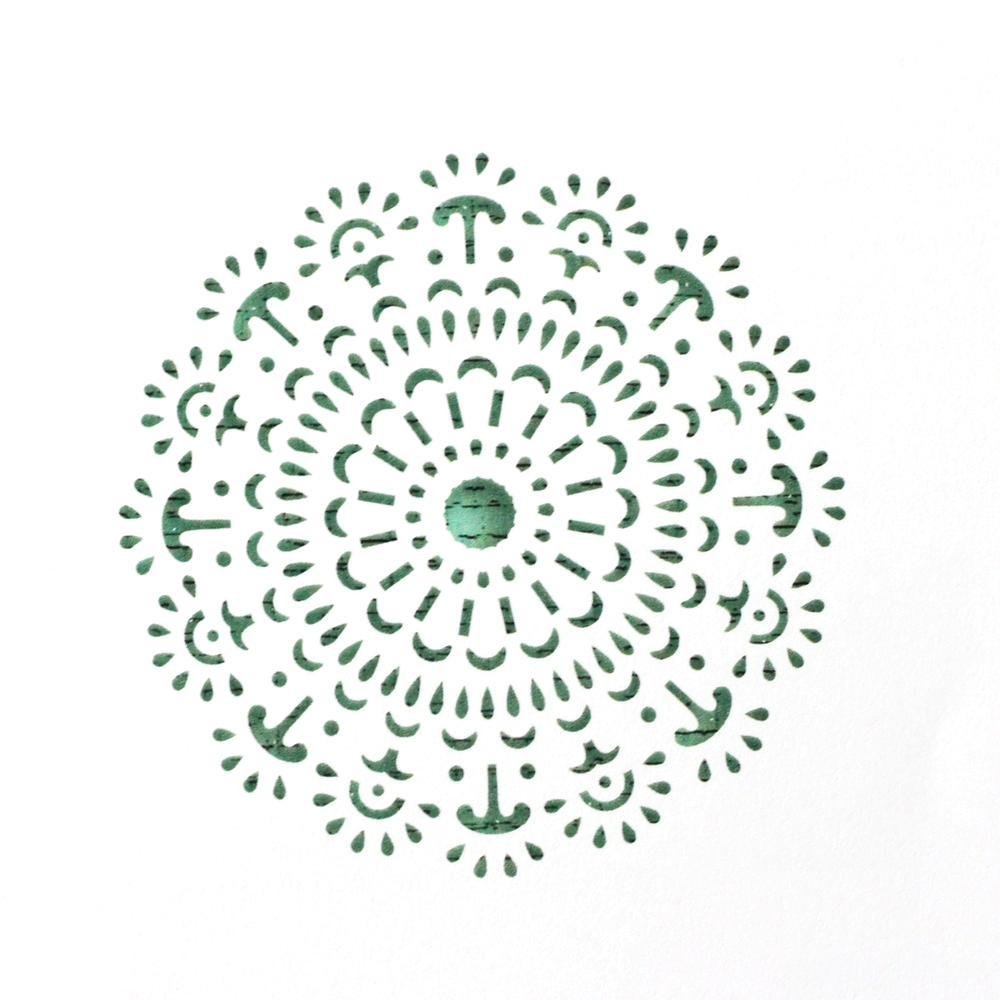 Mandala Cake Stencil #4 - CM061 00027