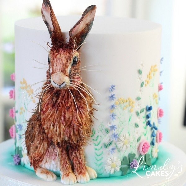 Bas-relief Hare Cake Decorating Class with Lindy Smith Ludlow, SHROPSHIRE 00035