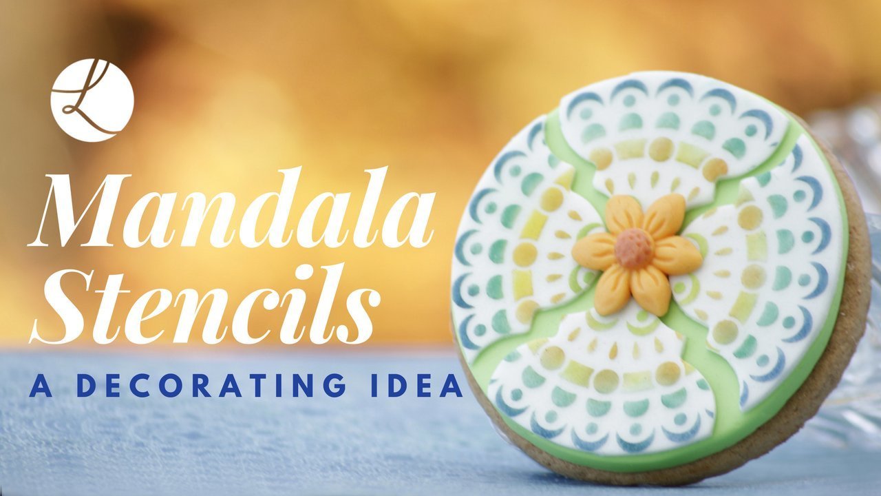 Mandala Cake Stencil #3 - CM060
