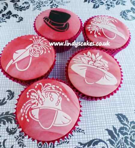 Fancy Wedding Hat Stencils - Lindy's (LC111)