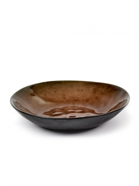 PURE Salat Teller D23,5cm von SERAX Handarbeit