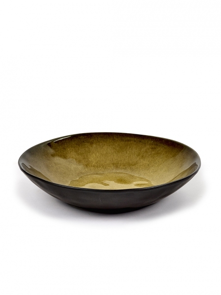 PURE Salat Teller D23,5cm von SERAX Handarbeit