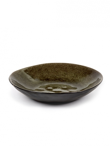 PURE Salat Teller D23,5cm von SERAX Handarbeit