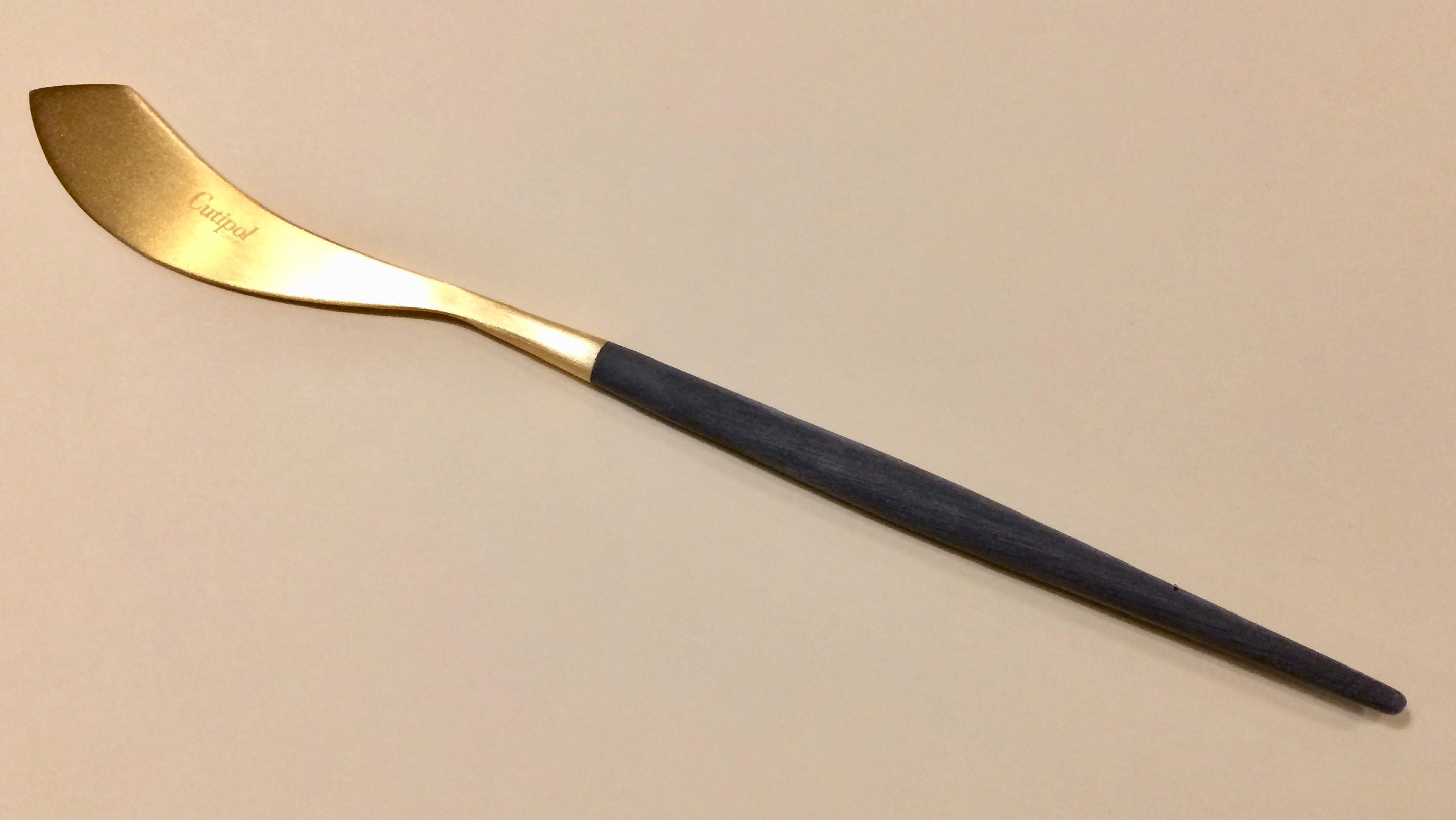 GOA Fisch-Messer • Edelstahl vergoldet 56058