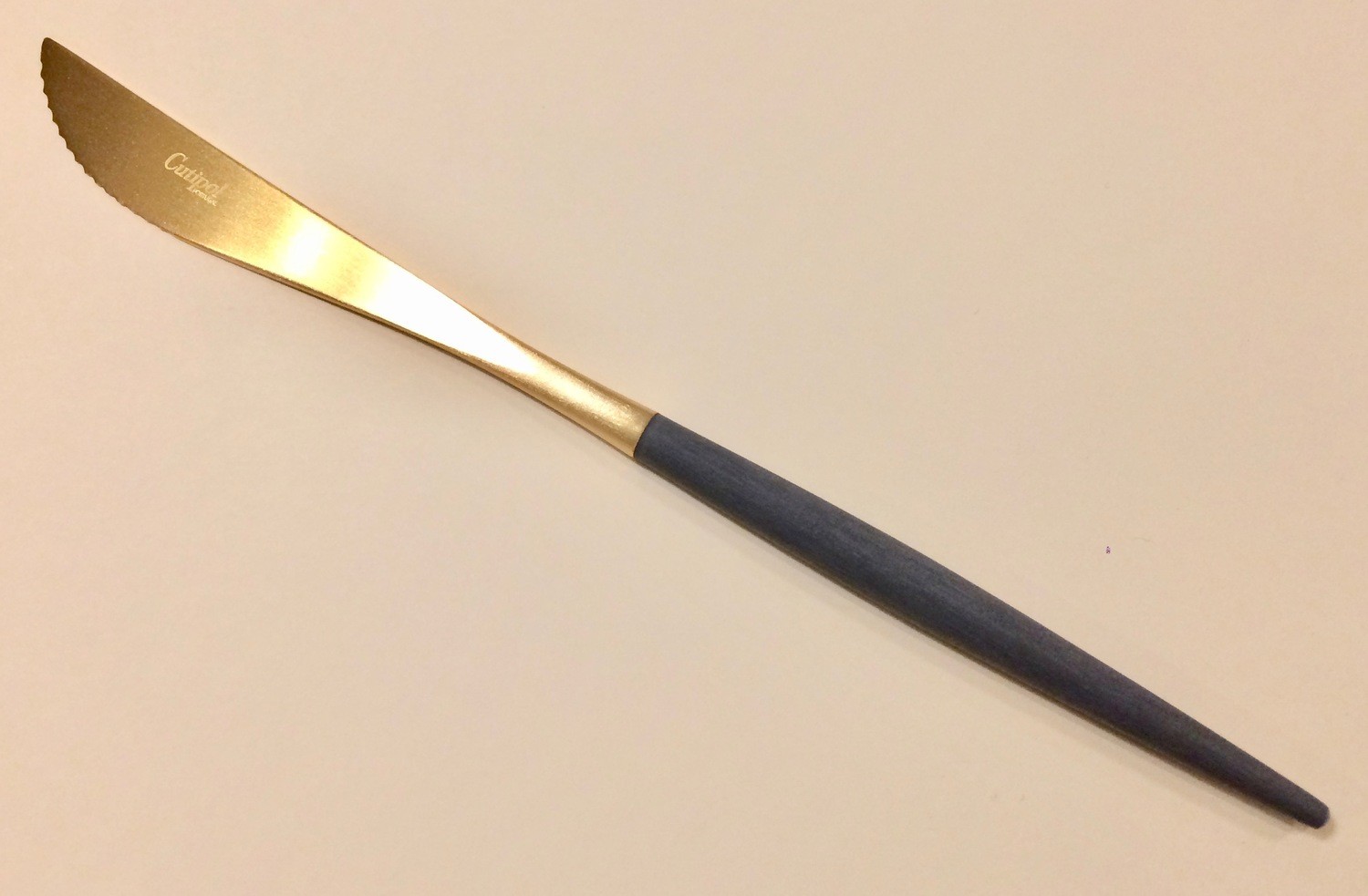 GOA Steak-Messer • Edelstahl vergoldet GOA Steak-Messer • Edelstahl vergoldet