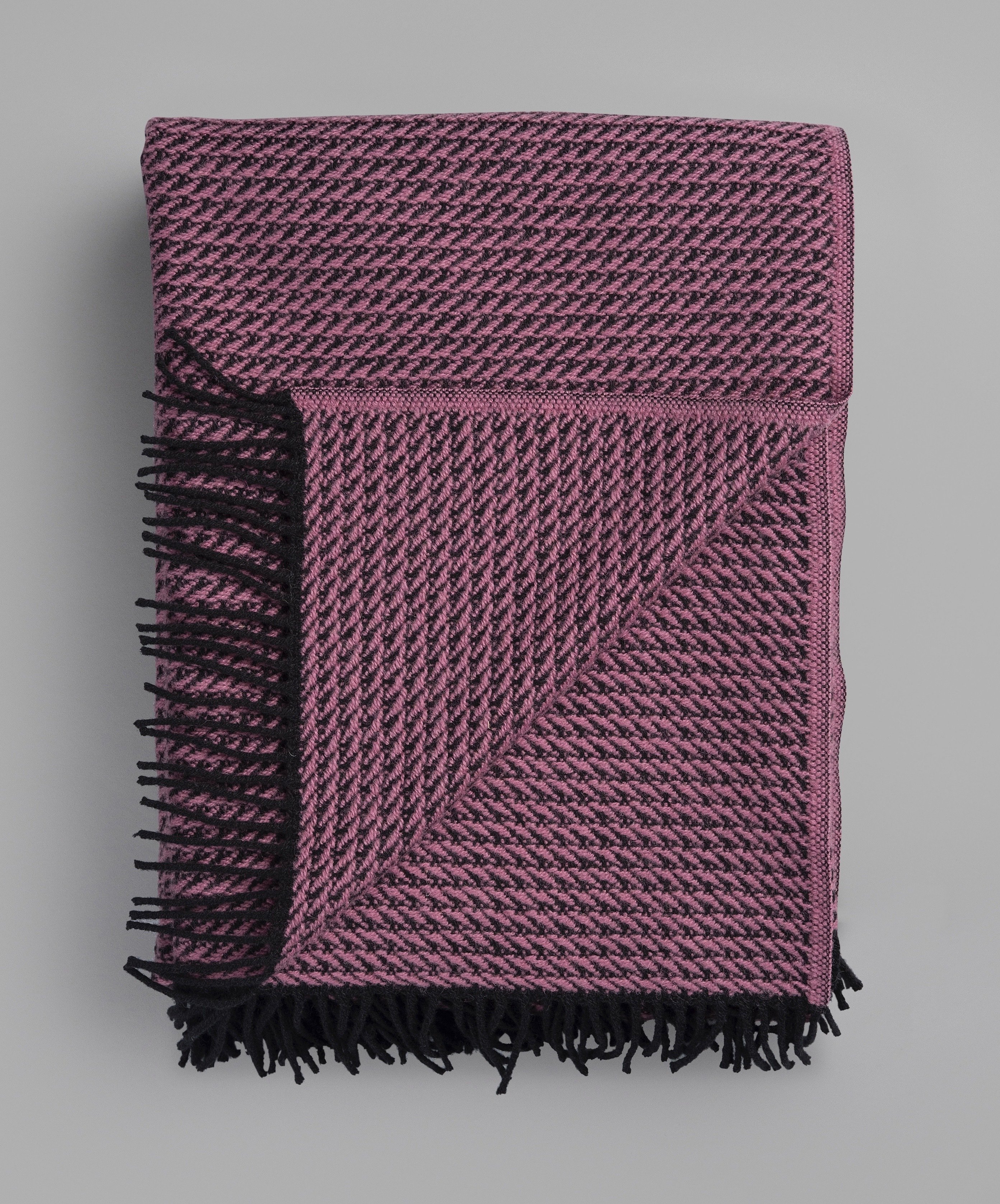 Norwegische Feinwolldecke Røros Tweed Frogner 150x210cm