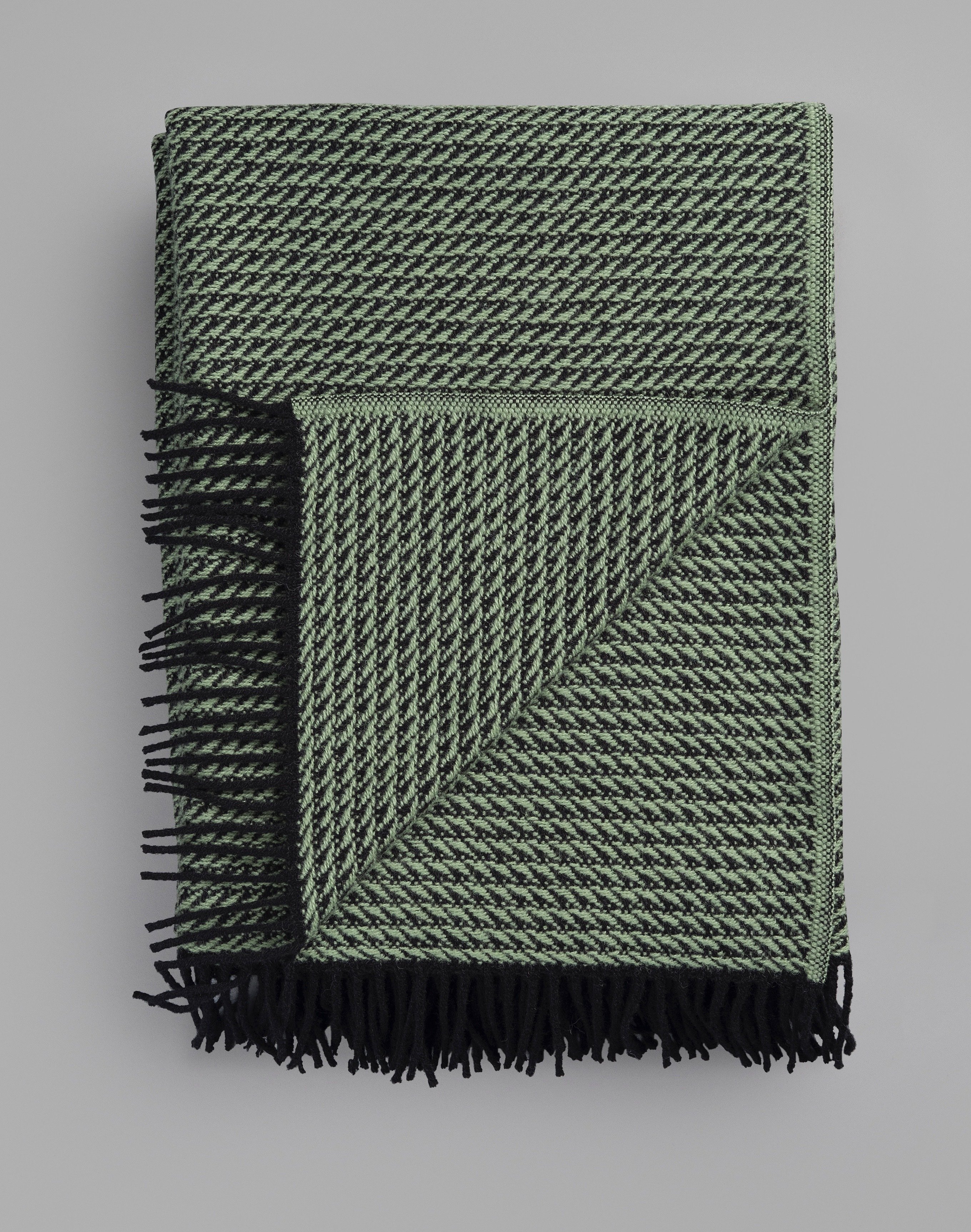Norwegische Feinwolldecke Røros Tweed Frogner 150x210cm