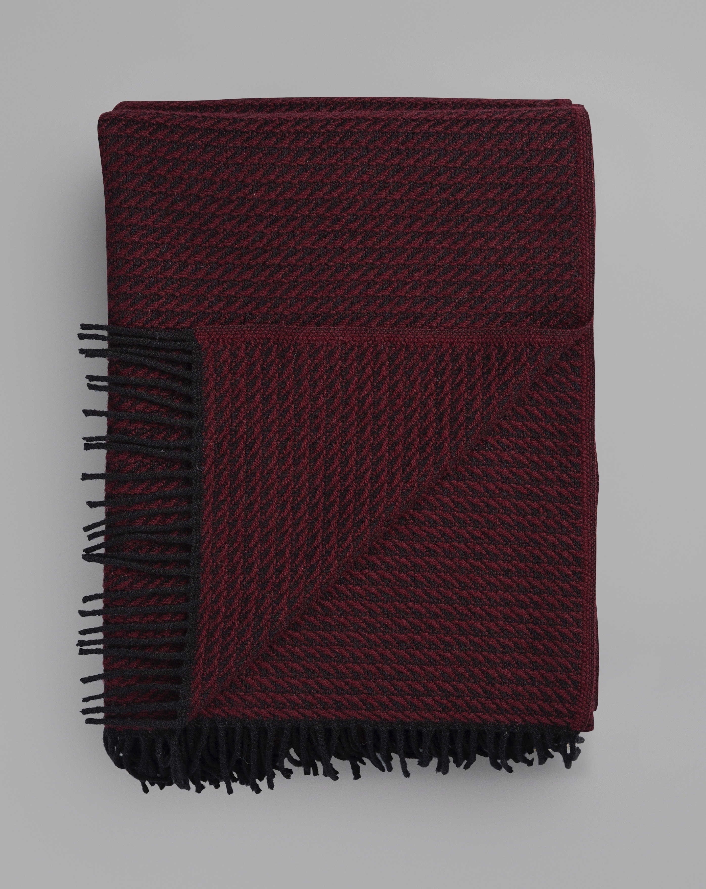 Norwegische Feinwolldecke Røros Tweed Frogner 150x210cm