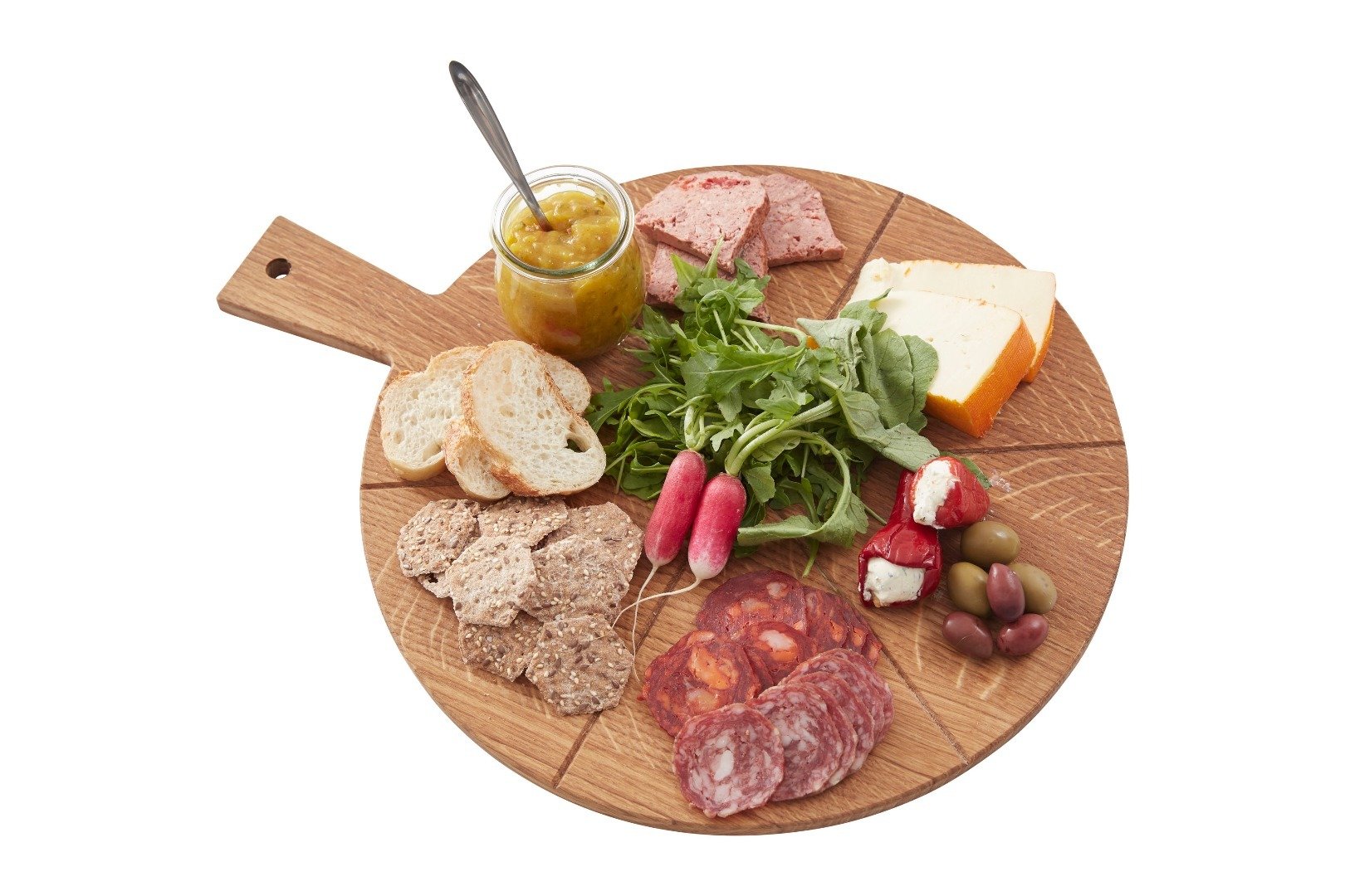 Tapas Eichenbrett • Servierbrett • Pizza Brett aus Eiche