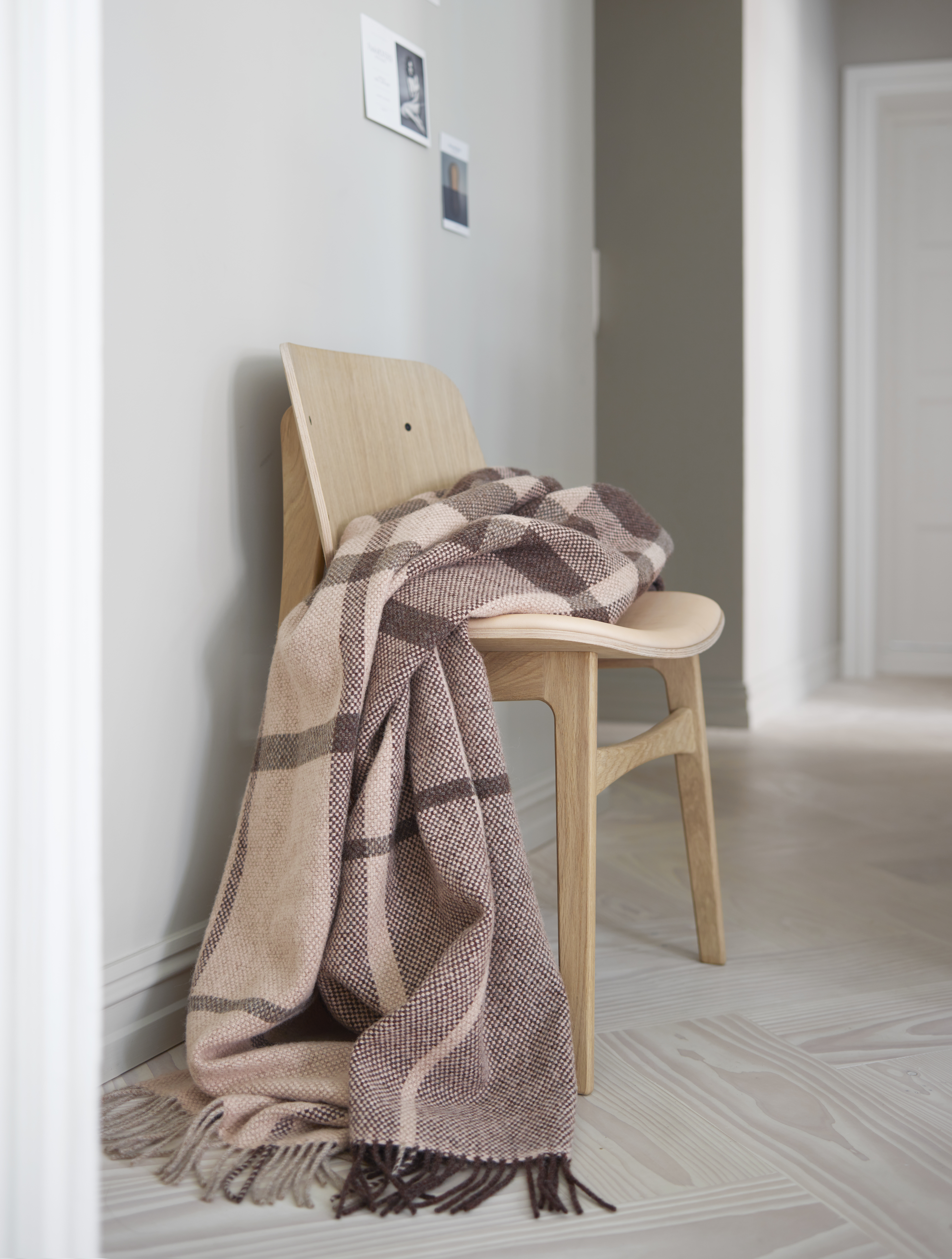 Norwegische Lammwoll Decke Røros Tweed Filos 145x220cm 56031