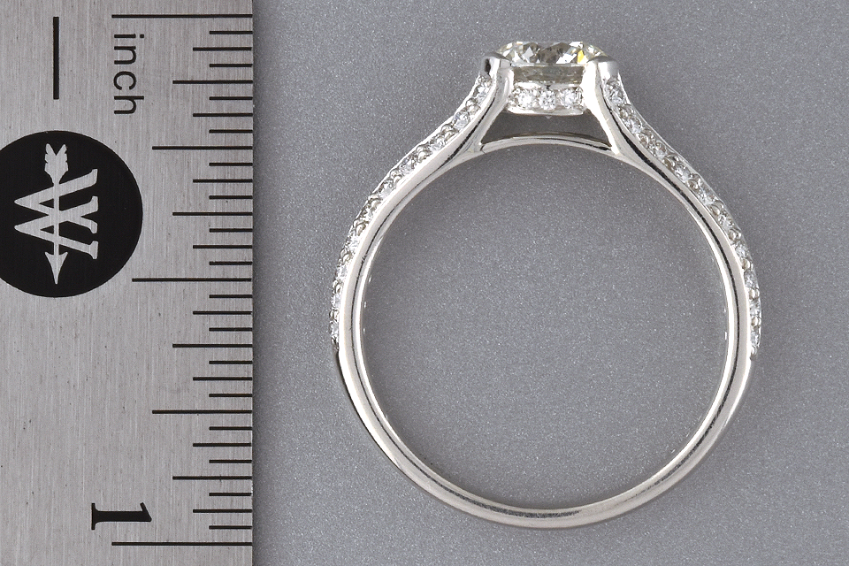 Item #6083 Split Shank Diamond Engagement Ring