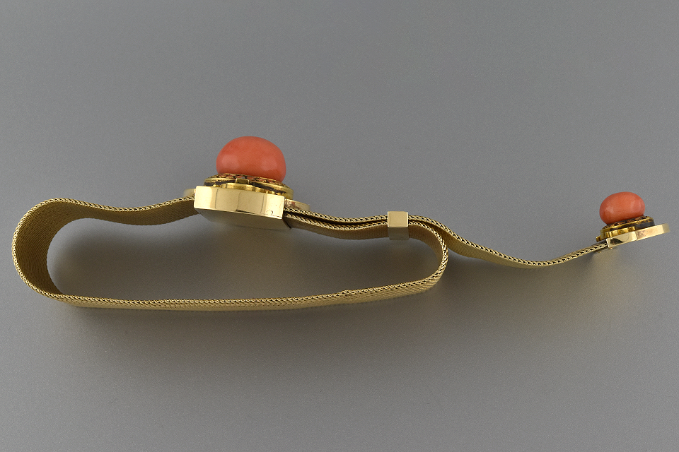 Victorian Coral Slide Bracelet