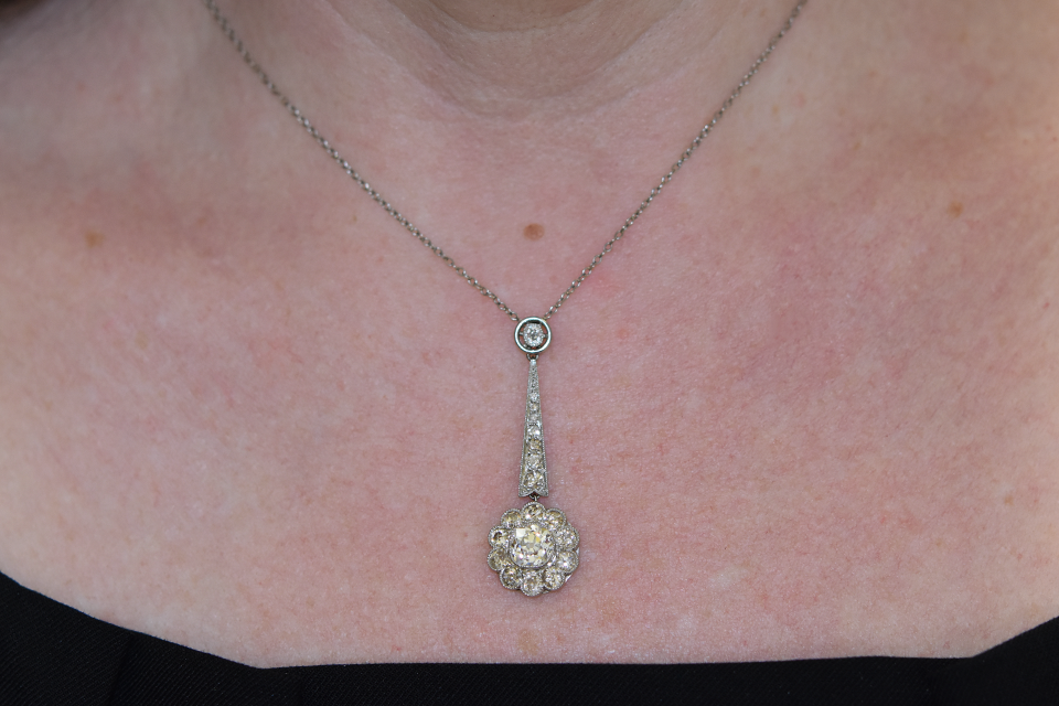 Late Edwardian Diamond Necklace