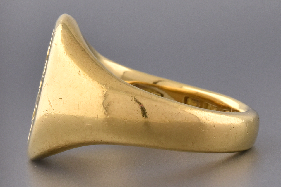 Fine Made English Seal Ring