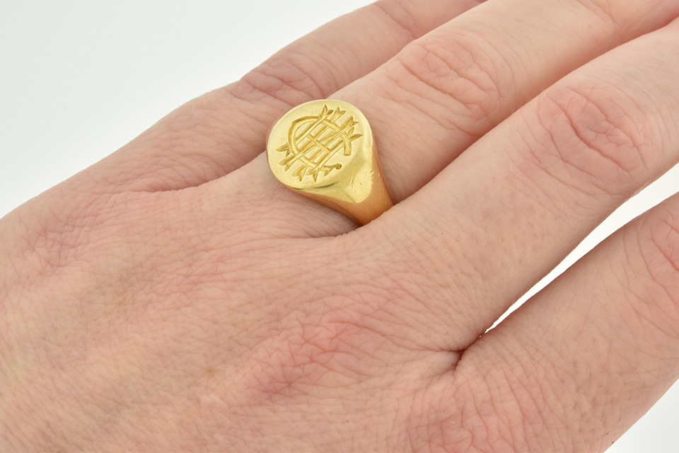 Fine Made English Seal Ring