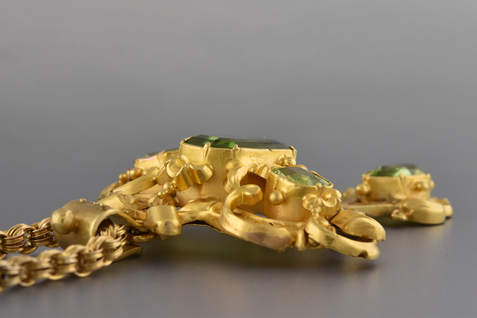 Fine Georgian Pendant with Peridot