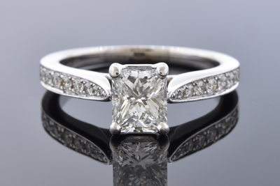 Colorless 1.03 Carat Diamond Engagement Ring Colorless 1.03 Carat Diamond Engagement Ring