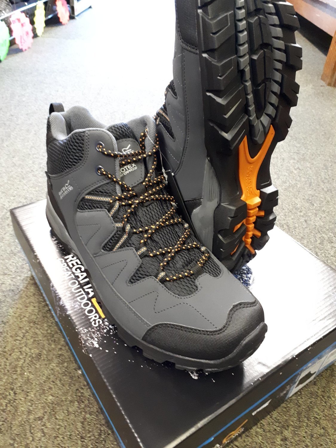 factory shop walking boots