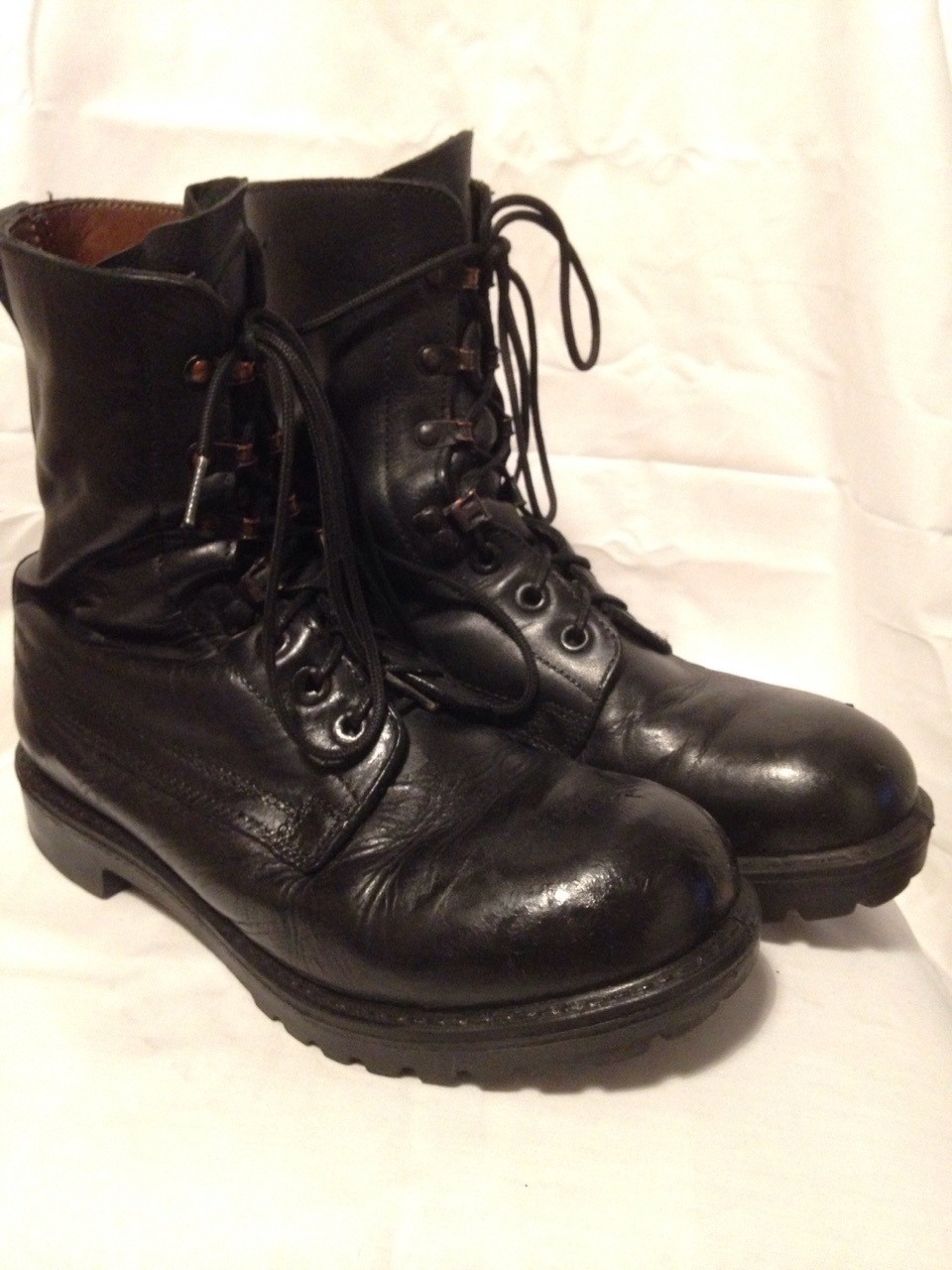 british assault boot black