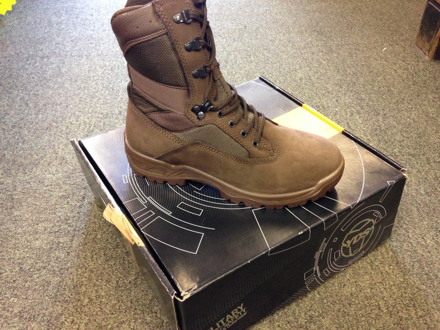 bates spyder falcon boots