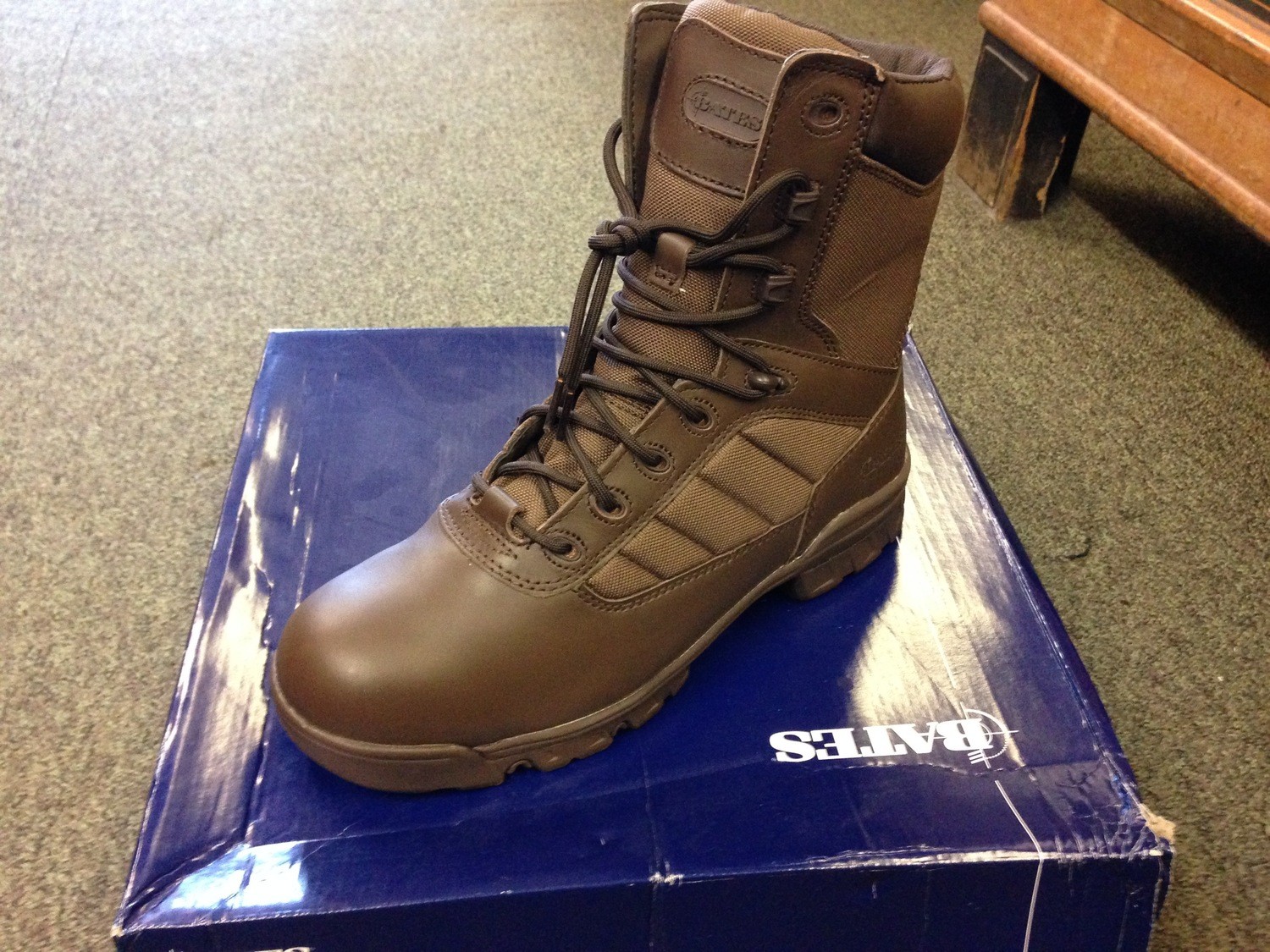bates boots brown