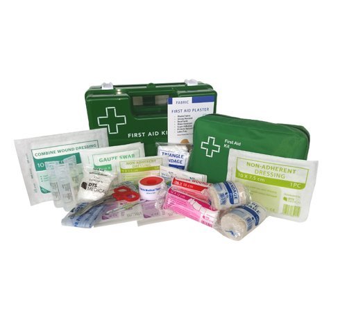 1-15 Person First Aid Kit – (Wall Mount First Aid Box)