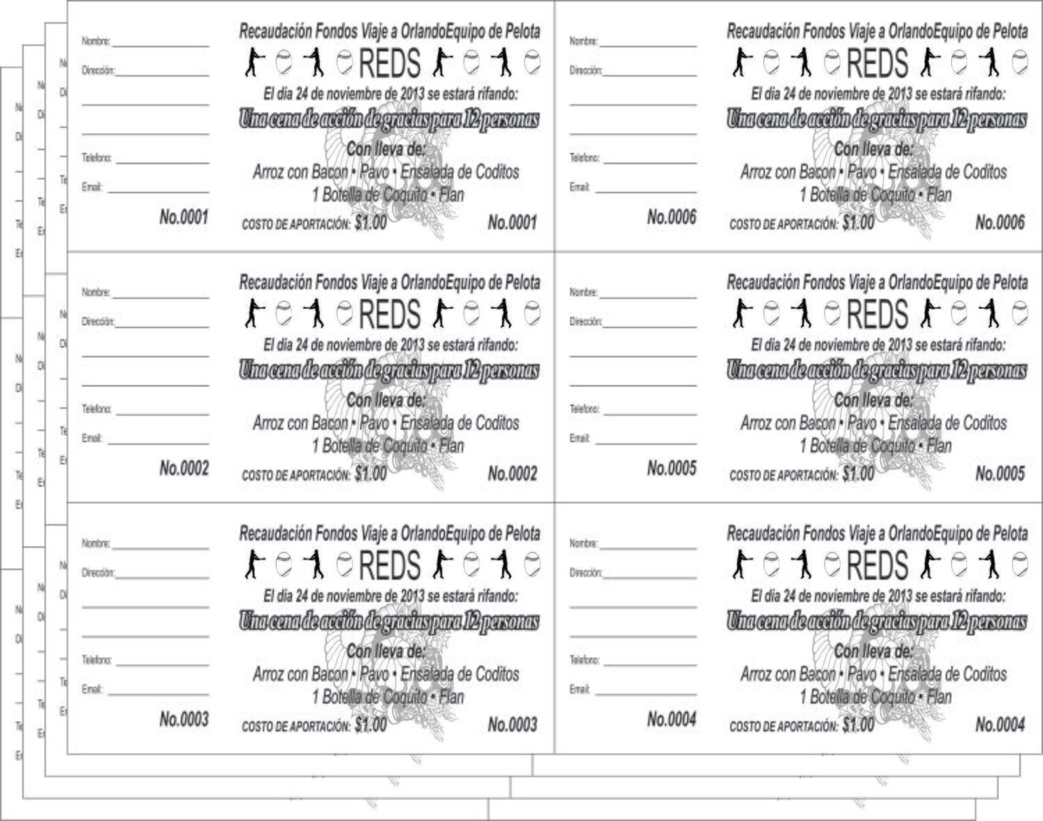 Formato Para Boletos De Rifa Images 