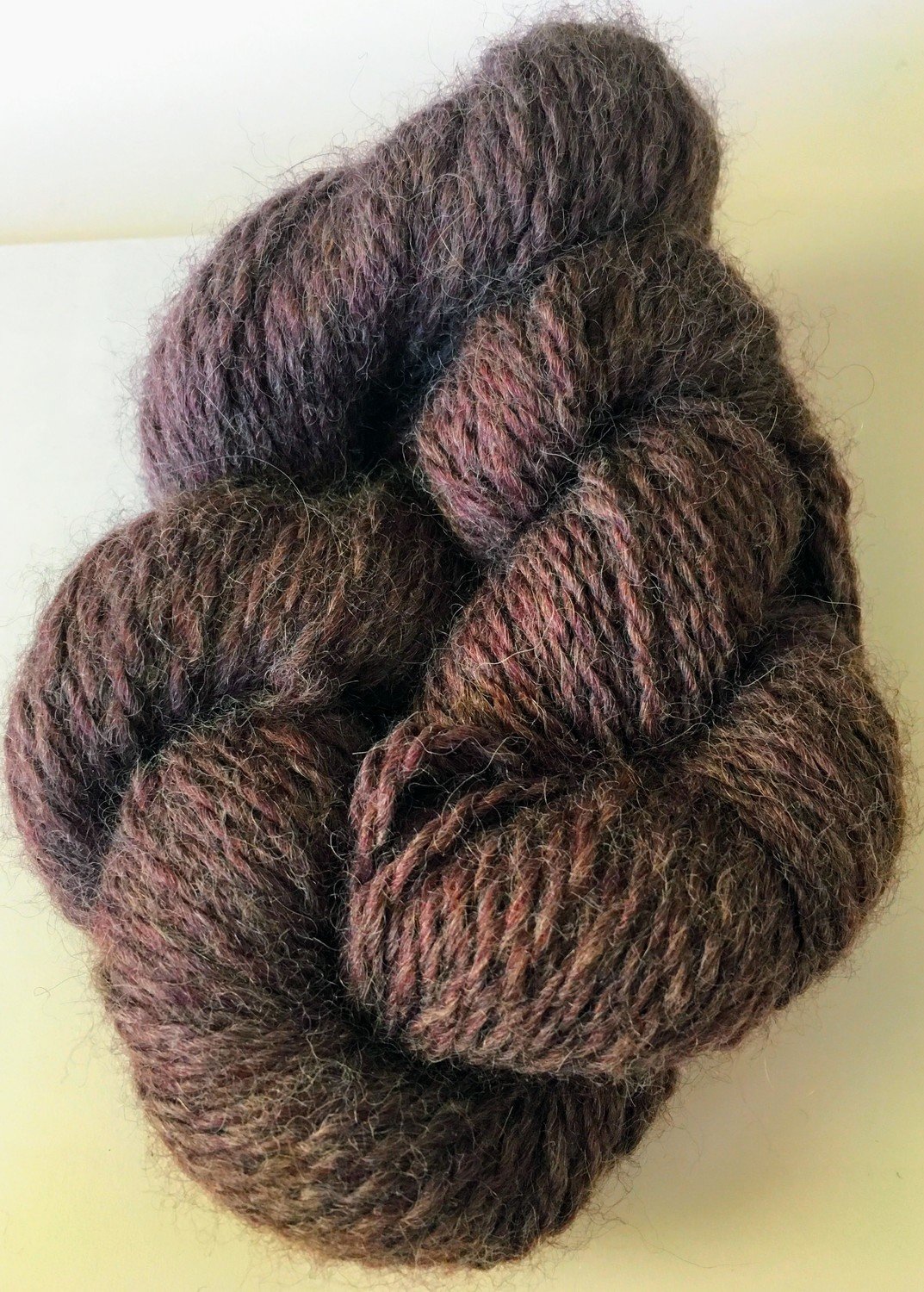 Breezy Hill Cottage-Milled, Hand-Dyed Yarn - Dusty Plum Breezy Hill Cottage-Milled, Hand-Dyed Yarn - Dusty Plum