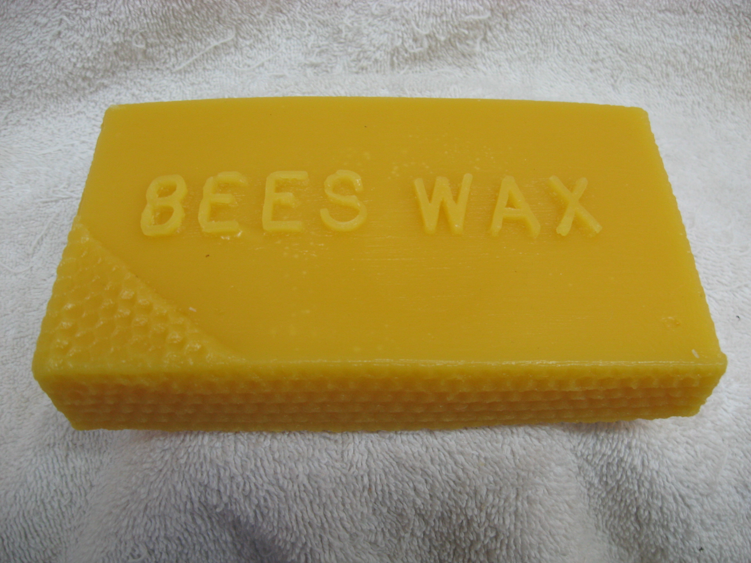 1 lbs. Block Bees Wax 1lbBWax