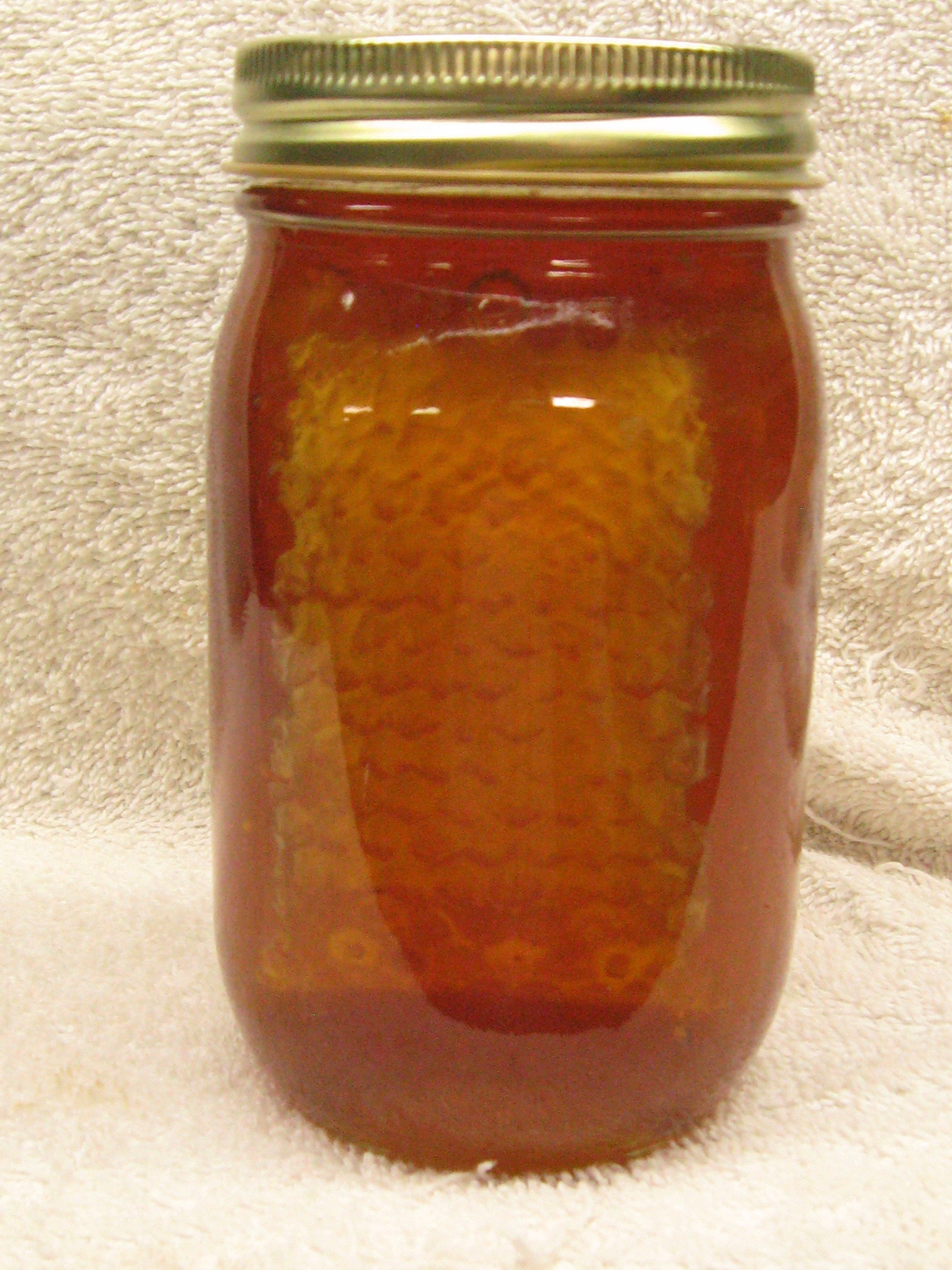 Honey with comb