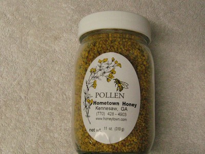 Bee Pollen 100% - 10 oz. pint jar Bee Pollen 100% - 10 oz. pint jar