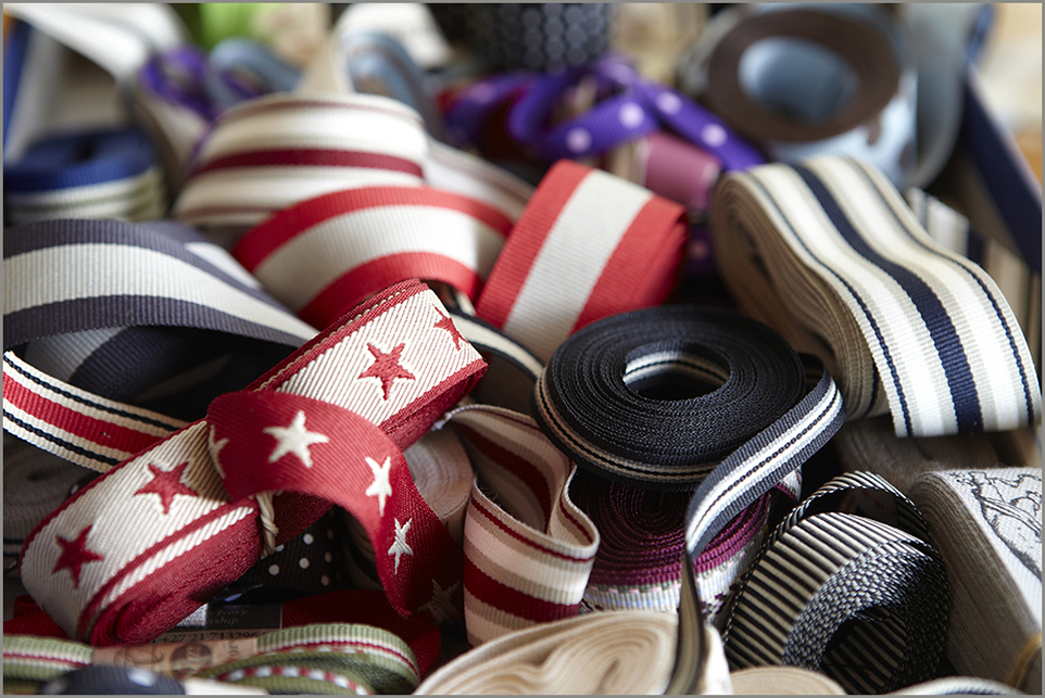 Almost French - Woven Flax Ribbon