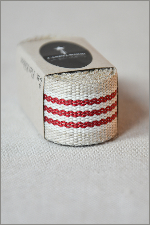 Aries - Woven Flax Ribbon 01213