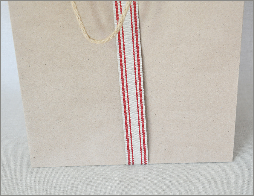 Pathway - Saddle-stitch Woven Flax Ribbon