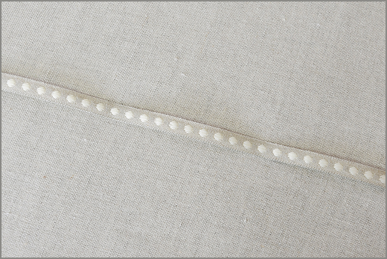 Cafe Latte - Woven Flax Ribbon