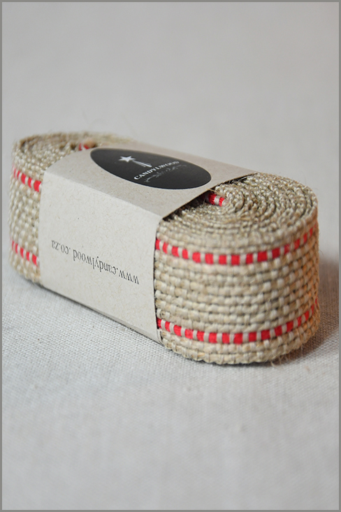 Rustic Red - Jute Ribbon 01214