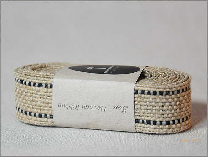 Rustic Black - Jute Ribbon