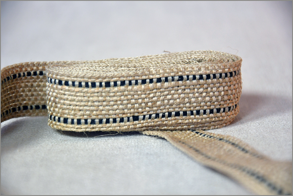Rustic Black - Jute Ribbon