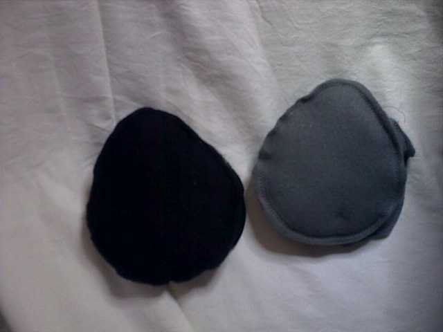 Normale polster (links) Extra polster (rechts)