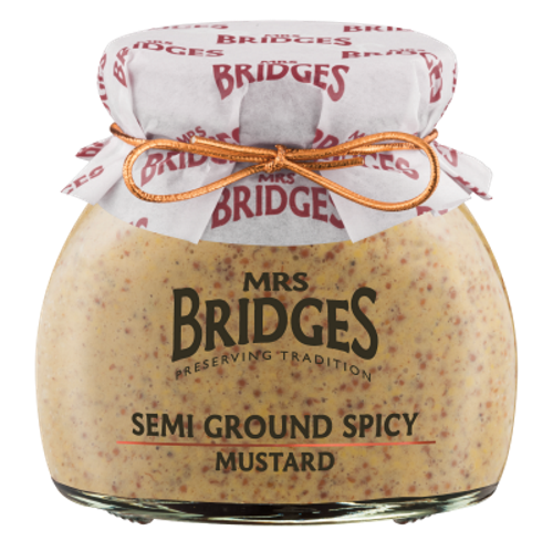Mrs Bridges Semi Ground Spicy Mustard 200g SpicyMustard