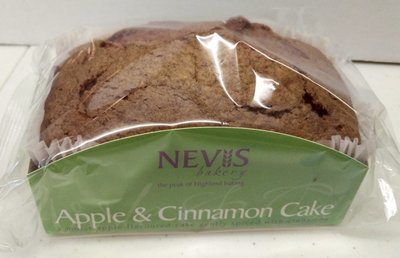 Nevis Bakery Apple & Cinnamon Cake (350G) Nevis Bakery Apple & Cinnamon Cake (350G)