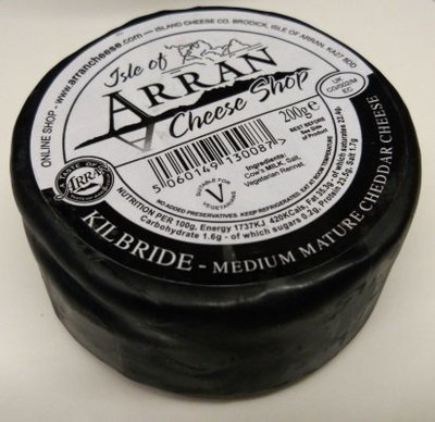 Arran KILBRIDE Medium Mature Cheddar Cheese 200g Arran KILBRIDE Medium Mature Cheddar Cheese 200g