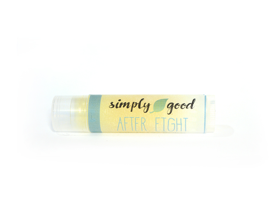 Simply Good™ After Eight Chocolate & Mint Flavoured Lip Balm 00711