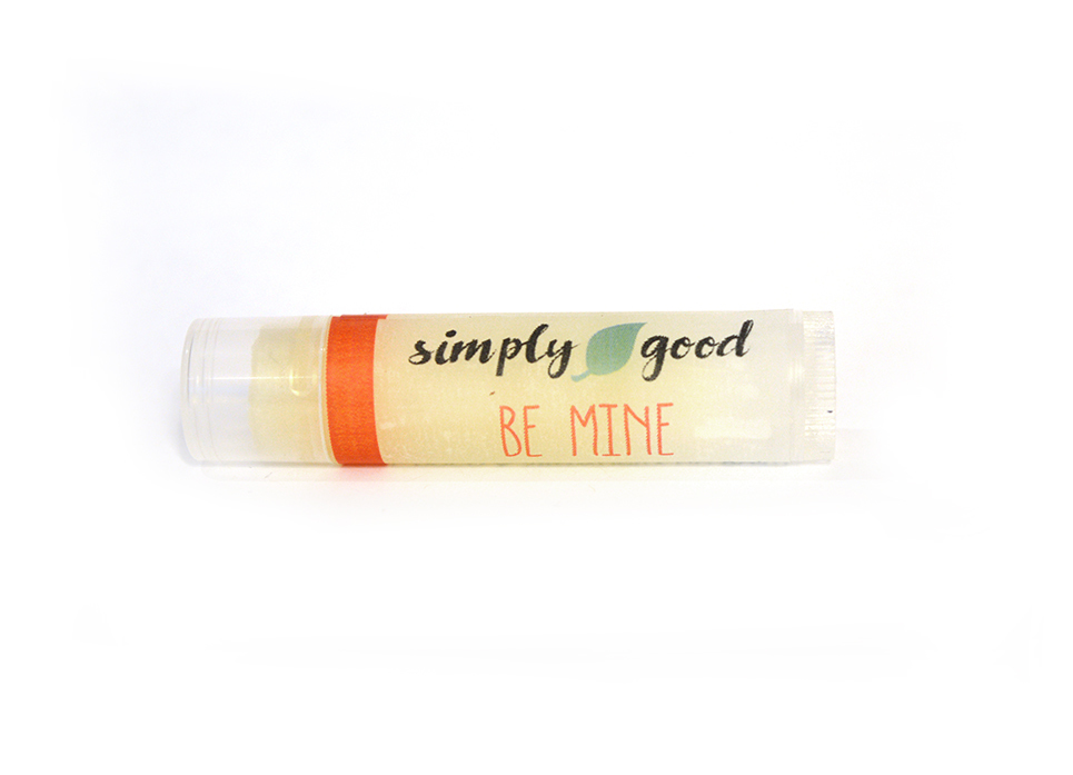 Simply Good™ Be Mine Strawberry & Chocolate Flavoured Lip Balm 00712